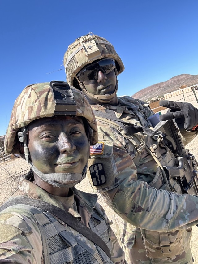 Two USARIEM Soldiers walk away with Expert Field Medical Badges. ‘Success requires sacrifice.’