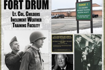 Around and About Fort Drum: Lt. Col. Childers Inclement Weather Training Facility
