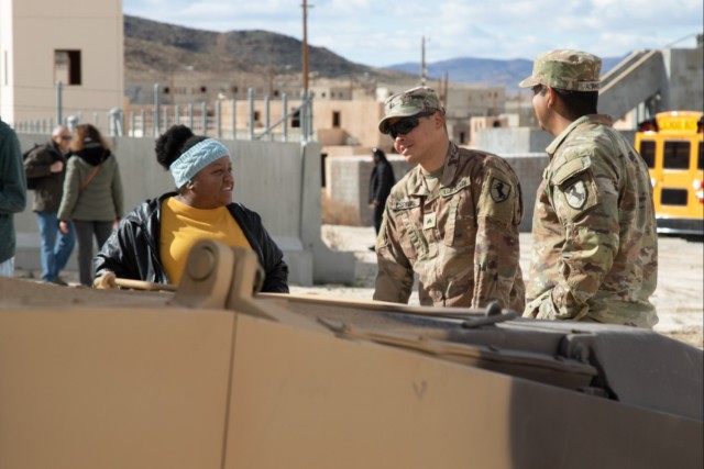 NTC Hosts Community, Gold Star Families for Box Tour