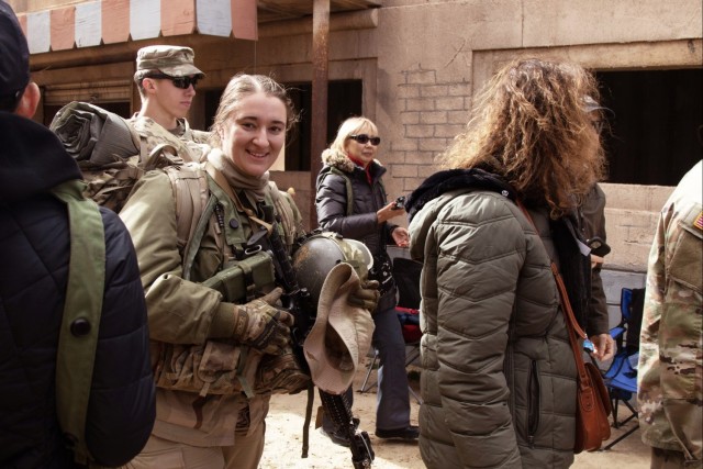 NTC Hosts Community, Gold Star Families, for Box Tour
