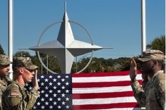 U.S. based Army NATO company meets annual retention goals