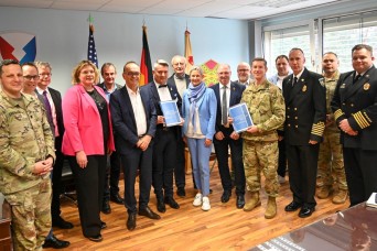 KAISERSLAUTERN, Germany – U.S. Army Garrison Rheinland-Pfalz Directorate for Emergency Services (DES) partnered with German officials from surrounding c...