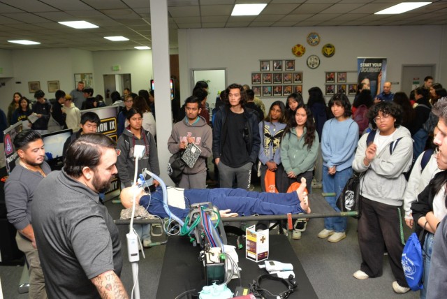 Parks Reserve Forces Training Area Host STEM students