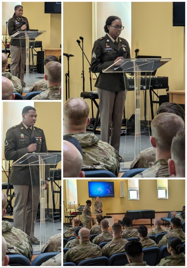 10th Mountain Division Sustainment Brigade Soldiers celebrate Black History Month