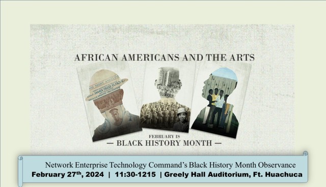 Black History Event Flyer