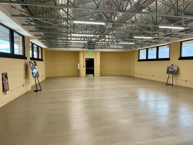 A look inside the Army&#39;s 3D printed barracks pilot project, at Fort Bliss, Texas, Feb. 6, 2024. (US. Army photo by Alyx Riebeling)