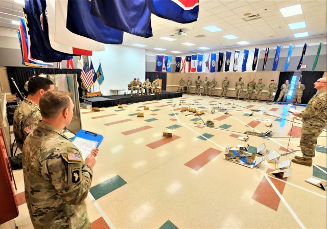 Fort McCoy NCO Academy Battle Staff NCO Course students hold first combined arms rehearsal for calendar year 2024