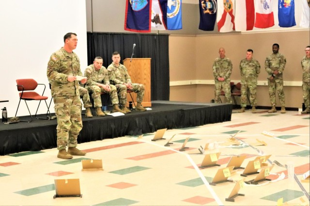 Fort McCoy NCO Academy Battle Staff NCO Course students hold first combined arms rehearsal for calendar year 2024