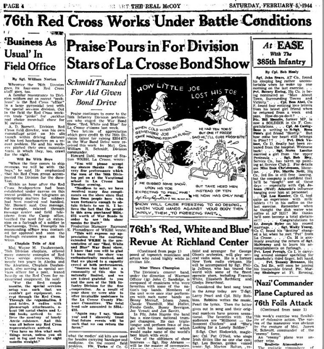 This Month in Fort McCoy History — February