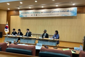 Special Agents attend the 3rd Korea-US Fair Trade Criminal Enforcement Workshop