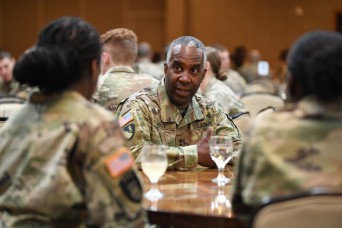 Speed mentoring: Cadets meet their potential future