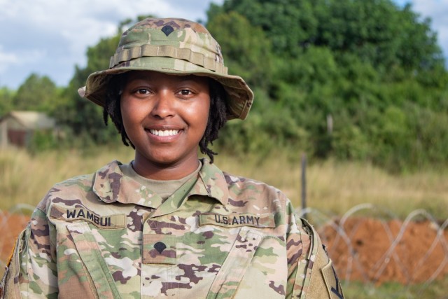 Massachusetts National Guard Soldier builds a bridge between two worlds in Kenya