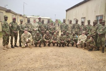 Michigan Guard, Liberia partner on NCO academy in West Africa