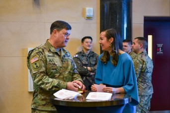 Pizza, parties, pledges: AER kicks off at Camp Humphreys