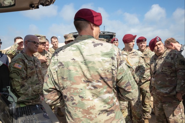 Vice Chief of Staff of the Army Visits Project Convergence Capstone 4