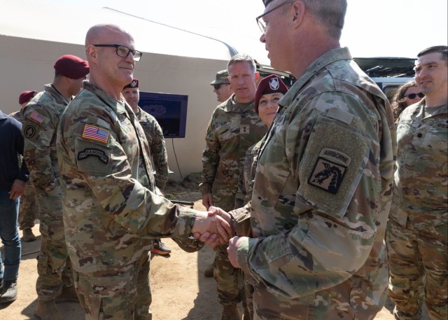 Vice Chief of Staff of the Army Visits Project Convergence Capstone 4