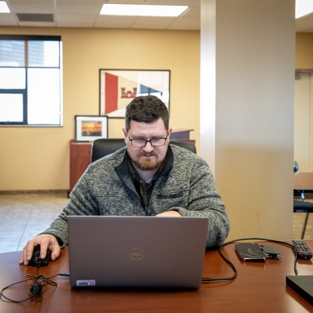 Meet Buffalo District Student Employee Scott Poffenberger