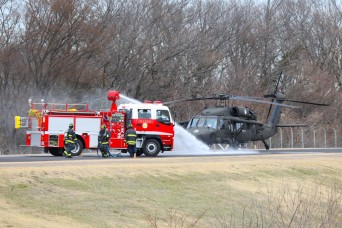 Firefighters hone emergency response in downed aircraft drill