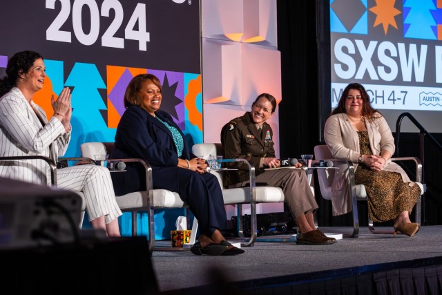 Army Futures Command leaders spoke on women’s leadership in the Army during a March 7 panel at SXSW EDU in Austin, Texas.