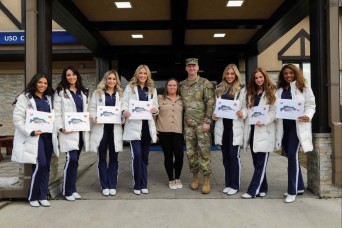 Dallas Cowboys Cheerleaders Bring Cheer and Support to Troops in South Korea