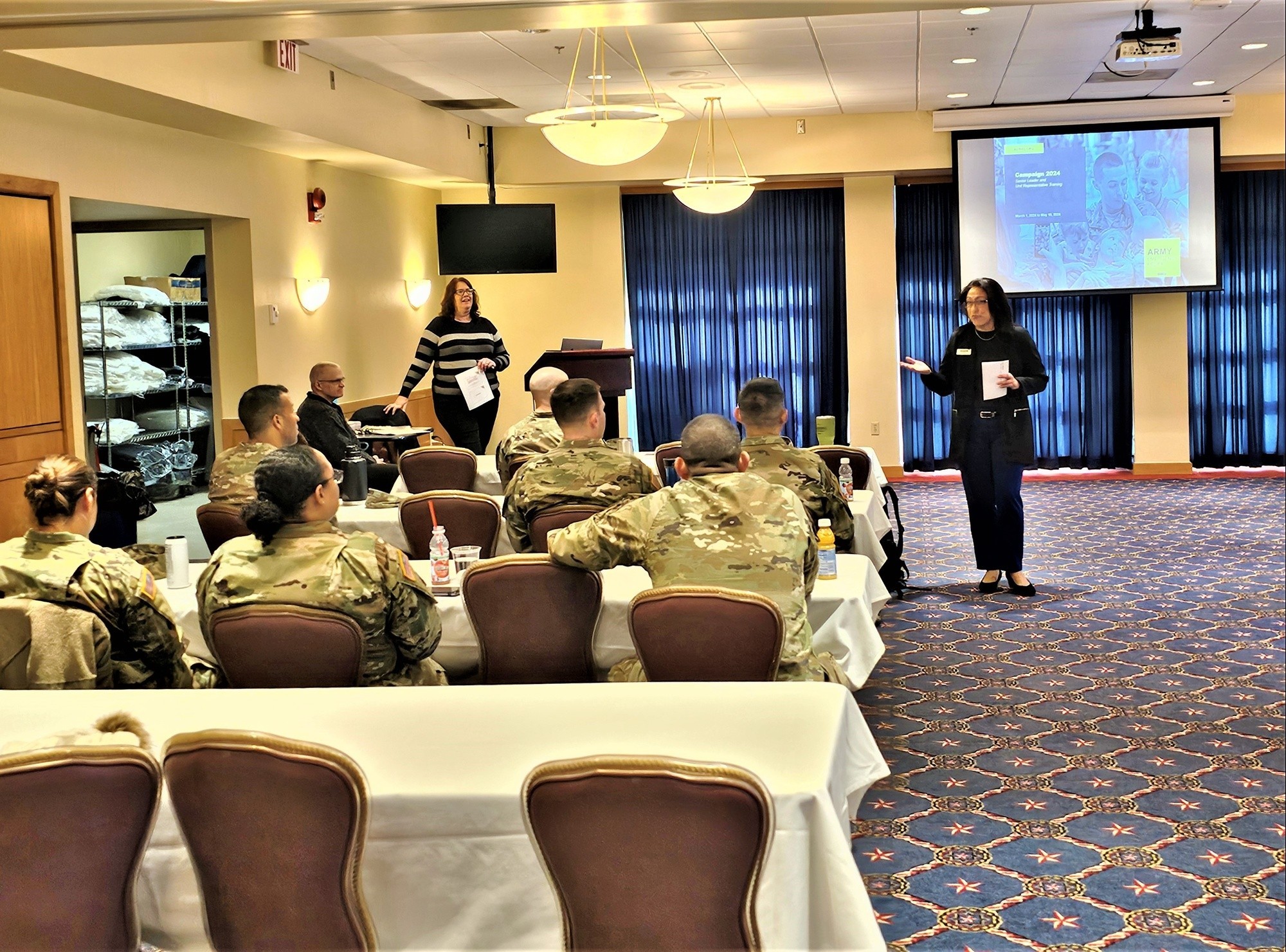 2024 Army Emergency Relief Campaign Kickoff Breakfast held at Fort ...