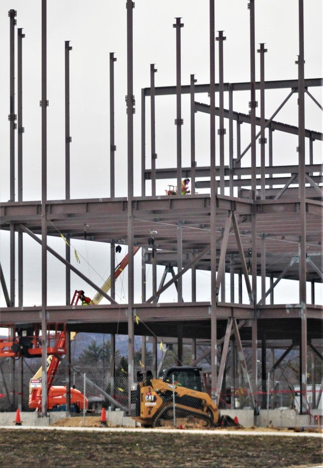 Barracks project’s framing taking shape at Fort McCoy as progress continues in early March