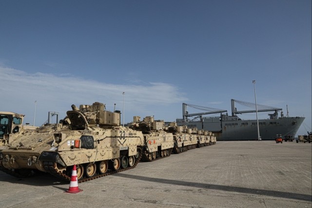 Port of Alexandroupolis makes sustainment history with heavy brigade movement