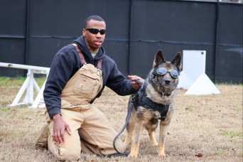 Meet Your Army: Military Working Dog Handler Recognized for Hard Work
