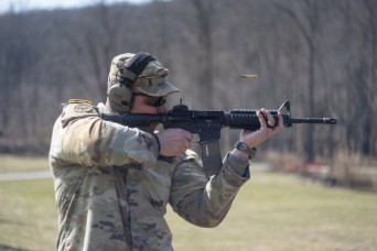 Massachusetts, New York Guard Units Compete in Shooting Match