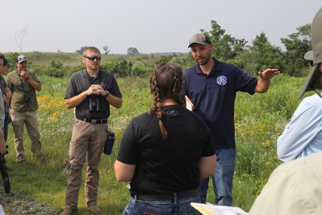 LEAD environmental division postures installation for northern bobwhite quail reintroduction