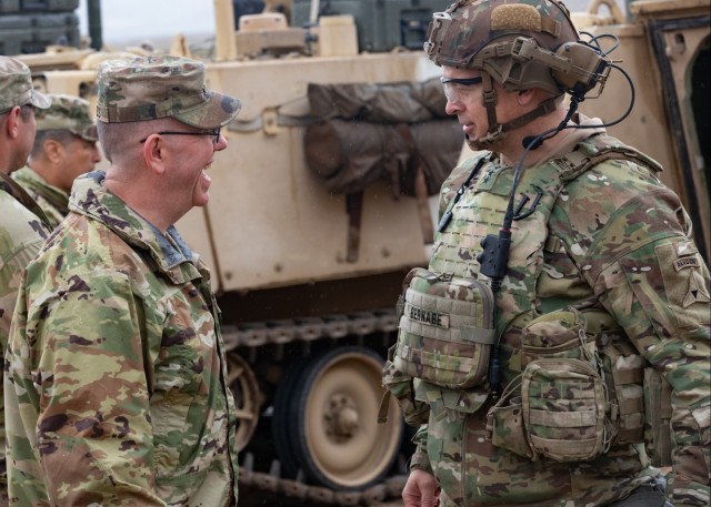 U.S. Army Surgeon General visits Project Convergence Capstone 4