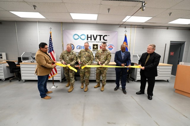 In a milestone event, a ribbon cutting was held on January 29, 2024, to open the CCAD aviation maintenance instructional center, home to the new High Velocity Talent Continuum (HVTC) project.  This skill training benefits soldiers and artisans at...