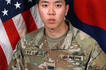 403rd Army Field Support Brigade Personality Spotlight: Pfc. Heo, Joon-soo, Command Group, Brigade Headquarters