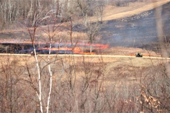 Fort McCoy personnel continue natural resources management through prescribed burns