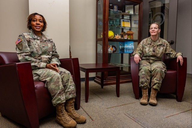 Army female command team’s diverse careers converge in shared value: care for people