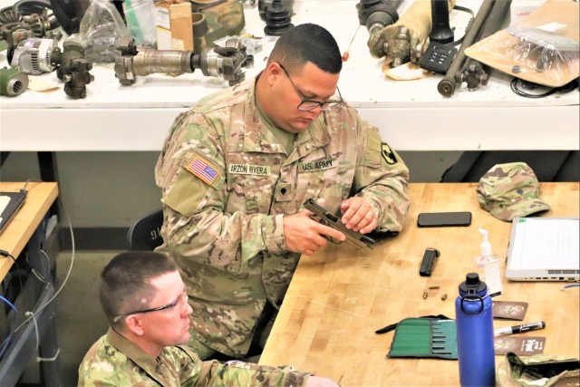 Soldiers gain unit armorer skills in unique course at Fort McCoy’s RTS-Maintenance