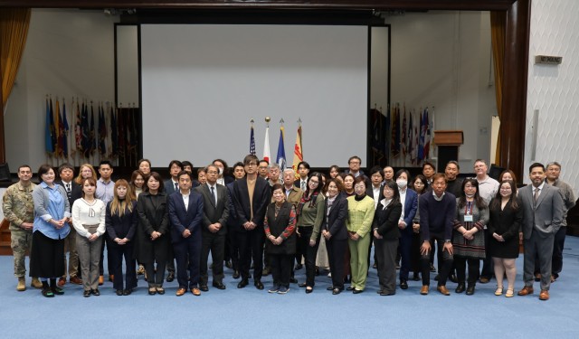 Nearly 30 realtors from agencies in the surrounding community joined U.S. Army Garrison Japan&#39;s first-ever conference with Japanese realtors at Camp Zama, Japan, March 28, 2024, as part of an effort to increase off-post housing options.