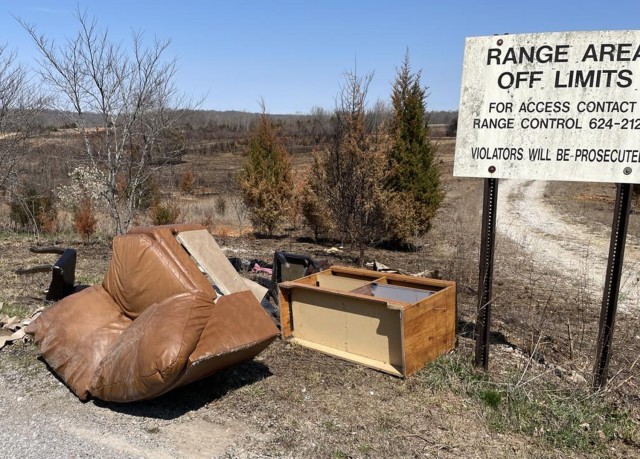 Public works officials say illegal trash dumping is costing government employees and taxpayers