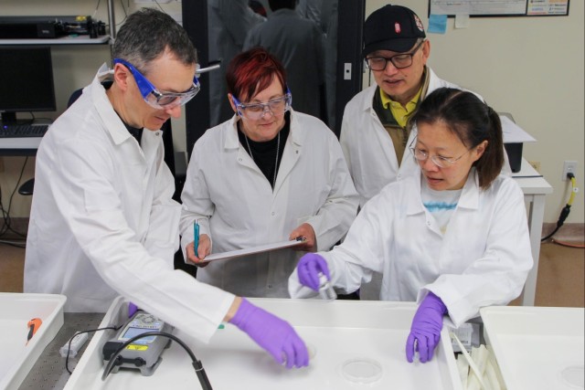 NATO Researchers Hold Lab Field Trial with DEVCOM CBC Scientists