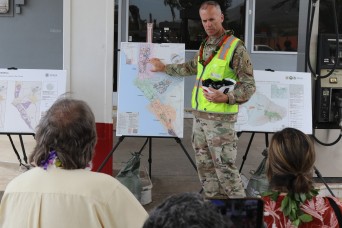 US Representatives get updates on Hawaii wildfires debris removal mission status from USACE, federal partners