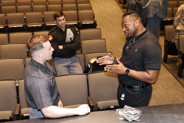 The U.S. Military Academy Sexual Harassment/Assault Prevention (SHARP) program hosted the kickoff event of Sexual Assault Awareness and Prevention Month (SAAPM) featuring spoken word poet, Rashan Legard, on April 2 at Eisenhower Hall Theatre....