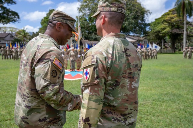 125th Finance Battalion relinquishment of responsibility ceremony