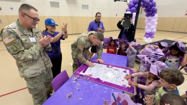 Fort Buchanan celebrates the month of the Military Child