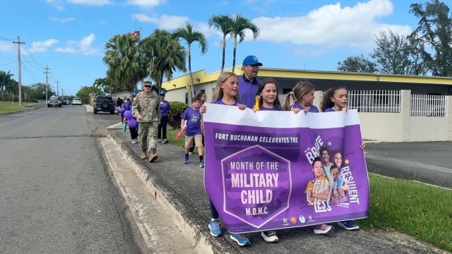 Fort Buchanan celebrates the month of the Military Child