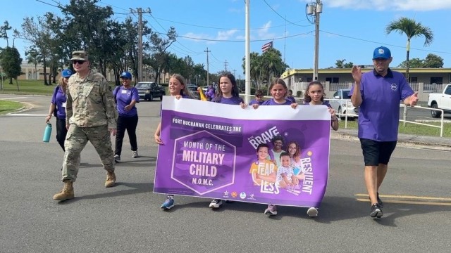 Fort Buchanan celebrates the month of the Military Child