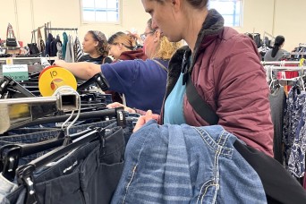 FORT RILEY, Kan. - The revamped Fort Riley Thrift Shop was celebrated on its first anniversary Mar. 18 with face painting, special sales, snacks and spa...