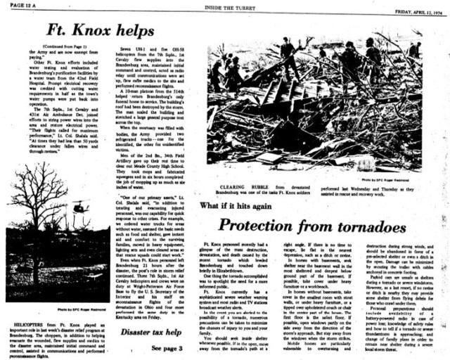 Former Soldier and Meade County community remember devastation of the 1974 tornado