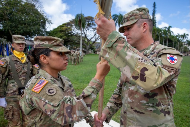 125th Finance Battalion relinquishment of responsibility ceremony