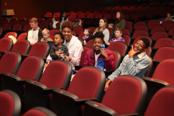 New Parent Support puts on a Movie Day in honor of Month of the Military Child