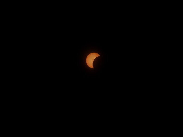 White Sands Missile Range witnesses rare solar eclipse